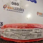 LOTE 080 - 01 ROLO DE CABO FLEXÍVEL 100M 1X4MM NA COR VERMELHA(NOVO). (NO ESTADO) ATENÇÃO! FAZER A VISITAÇÃO ANTES DE ARREMATAR, NÃO SABEMOS SE FUNCIONA. LEILÃO NÃO TEM GARANTIA E NEM DEVOLUÇÃO, SUJEITO A POSSÍVEIS AVARIAS VISÍVEIS/OCULTAS E/OU AUSÊNCIA DE COMPONENTES.