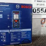 LOTE 055 - 01 TRENA A LASER GLM 40 MARCA BOSCH. (NOVO) (NO ESTADO) ATENÇÃO! FAZER A VISITAÇÃO ANTES DE ARREMATAR, NÃO SABEMOS SE FUNCIONA. LEILÃO NÃO TEM GARANTIA E NEM DEVOLUÇÃO, SUJEITO A POSSÍVEIS AVARIAS VISÍVEIS/OCULTAS E/OU AUSÊNCIA DE COMPONENTES.