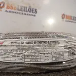 LOTE 100 - 01 ROLO DE CABO FLEXÍVEL 100M 1X4MM NA COR CINZA(NOVO). (NO ESTADO) ATENÇÃO! FAZER A VISITAÇÃO ANTES DE ARREMATAR, NÃO SABEMOS SE FUNCIONA. LEILÃO NÃO TEM GARANTIA E NEM DEVOLUÇÃO, SUJEITO A POSSÍVEIS AVARIAS VISÍVEIS/OCULTAS E/OU AUSÊNCIA DE COMPONENTES.