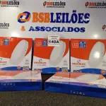 LOTE 140 - 05 LUMINÁRIAS DE SOBREPOR 220V CIRCULAR 24W LED 1,400 LUMENS MARCA DECORLUX.(NOVO) (NO ESTADO) ATENÇÃO! FAZER A VISITAÇÃO ANTES DE ARREMATAR, NÃO SABEMOS SE FUNCIONA. LEILÃO NÃO TEM GARANTIA E NEM DEVOLUÇÃO, SUJEITO A POSSÍVEIS AVARIAS VISÍVEIS/OCULTAS E/OU AUSÊNCIA DE COMPONENTES.