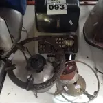 LOTE 093 - 01 MÁQUINA DE ESCREVER E 03 FOGAREIROS ANTIGOS. (NO ESTADO) ATENÇÃO! FAZER A VISITAÇÃO ANTES DE ARREMATAR, NÃO SABEMOS SE FUNCIONA. LEILÃO NÃO TEM GARANTIA E NEM DEVOLUÇÃO, SUJEITO A POSSÍVEIS AVARIAS VISÍVEIS/OCULTAS E/OU AUSÊNCIA DE COMPONENTES.