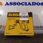 LOTE 030 - 01 PISTOLA DE CALOR SOPRADOR TÉRMICO 220V MARCA DEWALT. (NOVO) (NO ESTADO) ATENÇÃO! FAZER A VISITAÇÃO ANTES DE ARREMATAR, NÃO SABEMOS SE FUNCIONA. LEILÃO NÃO TEM GARANTIA E NEM DEVOLUÇÃO, SUJEITO A POSSÍVEIS AVARIAS VISÍVEIS/OCULTAS E/OU AUSÊNCIA DE COMPONENTES.