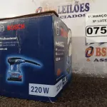 LOTE 075 - 01 LIXADEIRA VIBRATÓRIA GSS 140 220W MARCA BOSCH.  (NOVO) (NO ESTADO) ATENÇÃO! FAZER A VISITAÇÃO ANTES DE ARREMATAR, NÃO SABEMOS SE FUNCIONA. LEILÃO NÃO TEM GARANTIA E NEM DEVOLUÇÃO, SUJEITO A POSSÍVEIS AVARIAS VISÍVEIS/OCULTAS E/OU AUSÊNCIA DE COMPONENTES.