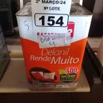 LOTE 154 - 01 LATA DE TINTA IQUINE DELANIL RENDE MUITO 18L FOSCO BASE “M”. (NO ESTADO) ATENÇÃO! FAZER A VISITAÇÃO ANTES DE ARREMATAR, NÃO SABEMOS SE FUNCIONA. LEILÃO NÃO TEM GARANTIA E NEM DEVOLUÇÃO, SUJEITO A POSSÍVEIS AVARIAS VISÍVEIS/OCULTAS E/OU AUSÊNCIA DE COMPONENTES.