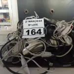 LOTE 164 - 01 LOTE COM VÁRIOS LEITORES DE CÓDIGO DE BARRAS MARCAS E MODELOS DIVERSOS. (NO ESTADO) ATENÇÃO! FAZER A VISITAÇÃO ANTES DE ARREMATAR, NÃO SABEMOS SE FUNCIONA. LEILÃO NÃO TEM GARANTIA E NEM DEVOLUÇÃO, SUJEITO A POSSÍVEIS AVARIAS VISÍVEIS/OCULTAS E/OU AUSÊNCIA DE COMPONENTES.