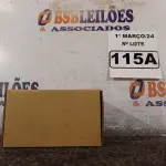 LOTE 115 - 01 BATERIA 20V DE 5AH MARCA DEWALT. (NOVO) (NO ESTADO) ATENÇÃO! FAZER A VISITAÇÃO ANTES DE ARREMATAR, NÃO SABEMOS SE FUNCIONA. LEILÃO NÃO TEM GARANTIA E NEM DEVOLUÇÃO, SUJEITO A POSSÍVEIS AVARIAS VISÍVEIS/OCULTAS E/OU AUSÊNCIA DE COMPONENTES.