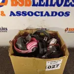 LOTE 027 - 01 LOTE COM VÁRIOS FONES DE OUVIDO MARCAS E MODELOS DIVERSOS. (NO ESTADO) ATENÇÃO! FAZER A VISITAÇÃO ANTES DE ARREMATAR, NÃO SABEMOS SE FUNCIONA. LEILÃO NÃO TEM GARANTIA E NEM DEVOLUÇÃO, SUJEITO A POSSÍVEIS AVARIAS VISÍVEIS/OCULTAS E/OU AUSÊNCIA DE COMPONENTES.