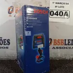 LOTE 040 - 01 LASER DE LINHAS CRUZADAS AUTONIVELANTE COM FAIXA VERDE MODELO:GLL2-12G MARCA BOSCH.(NOVO) (NO ESTADO) ATENÇÃO! FAZER A VISITAÇÃO ANTES DE ARREMATAR, NÃO SABEMOS SE FUNCIONA. LEILÃO NÃO TEM GARANTIA E NEM DEVOLUÇÃO, SUJEITO A POSSÍVEIS AVARIAS VISÍVEIS/OCULTAS E/OU AUSÊNCIA DE COMPONENTES.