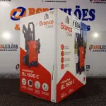 LOTE 155 - 01 LAVADORA DE ALTA PRESSÃO ELETRICA, PRESSÃO MÁXIMA 1450PSI E VAZÃO MÁXIMA DE 4,8I/MIN, MODELO BL 1500C MARCA BRANCO CASA. (NOVO) (NO ESTADO) ATENÇÃO! FAZER A VISITAÇÃO ANTES DE ARREMATAR, NÃO SABEMOS SE FUNCIONA. LEILÃO NÃO TEM GARANTIA E NEM DEVOLUÇÃO, SUJEITO A POSSÍVEIS AVARIAS VISÍVEIS/OCULTAS E/OU AUSÊNCIA DE COMPONENTES.