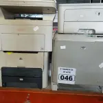 LOTE 046 - 04 IMPRESSORAS MARCAS E MODELOS DIVERSOS. (NO ESTADO) ATENÇÃO! FAZER A VISITAÇÃO ANTES DE ARREMATAR, NÃO SABEMOS SE FUNCIONA. LEILÃO NÃO TEM GARANTIA E NEM DEVOLUÇÃO, SUJEITO A POSSÍVEIS AVARIAS VISÍVEIS/OCULTAS E/OU AUSÊNCIA DE COMPONENTES.