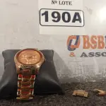 LOTE 190 - 01 RELÓGIO TECNOS FEMININO  NA COR  ROSE. FUNCIONANDO (TROCAR BATERIA). (NO ESTADO) ATENÇÃO! FAZER A VISITAÇÃO ANTES DE ARREMATAR, NÃO SABEMOS SE FUNCIONA. LEILÃO NÃO TEM GARANTIA E NEM DEVOLUÇÃO, SUJEITO A POSSÍVEIS AVARIAS VISÍVEIS/OCULTAS E/OU AUSÊNCIA DE COMPONENTES.