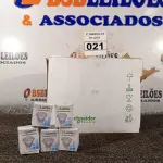 LOTE 021 - 01 LOTE COM APROXIMADAMENTE 80 LÂMPADAS LED MINI DICROICA. (NO ESTADO) ATENÇÃO! FAZER A VISITAÇÃO ANTES DE ARREMATAR, NÃO SABEMOS SE FUNCIONA. LEILÃO NÃO TEM GARANTIA E NEM DEVOLUÇÃO, SUJEITO A POSSÍVEIS AVARIAS VISÍVEIS/OCULTAS E/OU AUSÊNCIA DE COMPONENTES.