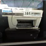 LOTE 161 - 02 IMPRESSORAS JATO DE TINTA E 01 DVD BLU-RAY PHILIPS. (NO ESTADO) ATENÇÃO! FAZER A VISITAÇÃO ANTES DE ARREMATAR, NÃO SABEMOS SE FUNCIONA. LEILÃO NÃO TEM GARANTIA E NEM DEVOLUÇÃO, SUJEITO A POSSÍVEIS AVARIAS VISÍVEIS/OCULTAS E/OU AUSÊNCIA DE COMPONENTES.