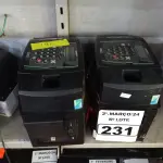 LOTE 231 - 02 RELÓGIOS DE PONTO. (NO ESTADO) ATENÇÃO! FAZER A VISITAÇÃO ANTES DE ARREMATAR, NÃO SABEMOS SE FUNCIONA. LEILÃO NÃO TEM GARANTIA E NEM DEVOLUÇÃO, SUJEITO A POSSÍVEIS AVARIAS VISÍVEIS/OCULTAS E/OU AUSÊNCIA DE COMPONENTES.