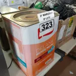 LOTE 323 - 01 LATA DE TINTA IQUINE DELANIL RENDE MUITO 18L FOSCO BASE “M”. (NO ESTADO) ATENÇÃO! FAZER A VISITAÇÃO ANTES DE ARREMATAR, NÃO SABEMOS SE FUNCIONA. LEILÃO NÃO TEM GARANTIA E NEM DEVOLUÇÃO, SUJEITO A POSSÍVEIS AVARIAS VISÍVEIS/OCULTAS E/OU AUSÊNCIA DE COMPONENTES.
