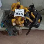 LOTE 449 - 05 CINTOS DE SEGURANÇA NO TRABALHO. (NO ESTADO) ATENÇÃO! FAZER A VISITAÇÃO ANTES DE ARREMATAR, NÃO SABEMOS SE FUNCIONA. LEILÃO NÃO TEM GARANTIA E NEM DEVOLUÇÃO, SUJEITO A POSSÍVEIS AVARIAS VISÍVEIS/OCULTAS E/OU AUSÊNCIA DE COMPONENTES.