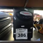 LOTE 386 - 01 NOBREAK MARCA SMS 2200VA. (NO ESTADO) ATENÇÃO! FAZER A VISITAÇÃO ANTES DE ARREMATAR, NÃO SABEMOS SE FUNCIONA. LEILÃO NÃO TEM GARANTIA E NEM DEVOLUÇÃO, SUJEITO A POSSÍVEIS AVARIAS VISÍVEIS/OCULTAS E/OU AUSÊNCIA DE COMPONENTES.