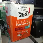 LOTE 265 - 01 LATA DE TINTA IQUINE DELANIL RENDE MUITO 18L FOSCO BASE “C”. (NO ESTADO) ATENÇÃO! FAZER A VISITAÇÃO ANTES DE ARREMATAR, NÃO SABEMOS SE FUNCIONA. LEILÃO NÃO TEM GARANTIA E NEM DEVOLUÇÃO, SUJEITO A POSSÍVEIS AVARIAS VISÍVEIS/OCULTAS E/OU AUSÊNCIA DE COMPONENTES.