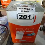 LOTE 201 - 01 LATA DE TINTA IQUINE DELANIL RENDE MUITO 18L FOSCO BASE “C”. (NO ESTADO) ATENÇÃO! FAZER A VISITAÇÃO ANTES DE ARREMATAR, NÃO SABEMOS SE FUNCIONA. LEILÃO NÃO TEM GARANTIA E NEM DEVOLUÇÃO, SUJEITO A POSSÍVEIS AVARIAS VISÍVEIS/OCULTAS E/OU AUSÊNCIA DE COMPONENTES.