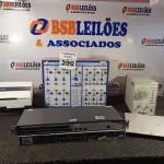 LOTE 390 - 01 MODULO DE TIRISTORES, 02 SWITCHES, 01 ROTEADOR CISCO, 01 SCANNER E 01 GERADOR DE ÁUDIO. (NO ESTADO) ATENÇÃO! FAZER A VISITAÇÃO ANTES DE ARREMATAR, NÃO SABEMOS SE FUNCIONA. LEILÃO NÃO TEM GARANTIA E NEM DEVOLUÇÃO, SUJEITO A POSSÍVEIS AVARIAS VISÍVEIS/OCULTAS E/OU AUSÊNCIA DE COMPONENTES.