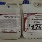 LOTE 176 - 20 LITROS DE CLOROCLEAN. (NO ESTADO) ATENÇÃO! FAZER A VISITAÇÃO ANTES DE ARREMATAR, NÃO SABEMOS SE FUNCIONA. LEILÃO NÃO TEM GARANTIA E NEM DEVOLUÇÃO, SUJEITO A POSSÍVEIS AVARIAS VISÍVEIS/OCULTAS E/OU AUSÊNCIA DE COMPONENTES.