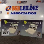 LOTE 274 - 02 MINIS NOTEBOOK MEGATRON. (NO ESTADO) ATENÇÃO! FAZER A VISITAÇÃO ANTES DE ARREMATAR, NÃO SABEMOS SE FUNCIONA. LEILÃO NÃO TEM GARANTIA E NEM DEVOLUÇÃO, SUJEITO A POSSÍVEIS AVARIAS VISÍVEIS/OCULTAS E/OU AUSÊNCIA DE COMPONENTES.