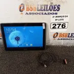 LOTE 276 - 01 TABLET SAMSUNG TAB2 TELA 10.1” COM CABO. (NO ESTADO) ATENÇÃO! FAZER A VISITAÇÃO ANTES DE ARREMATAR, NÃO SABEMOS SE FUNCIONA. LEILÃO NÃO TEM GARANTIA E NEM DEVOLUÇÃO, SUJEITO A POSSÍVEIS AVARIAS VISÍVEIS/OCULTAS E/OU AUSÊNCIA DE COMPONENTES.