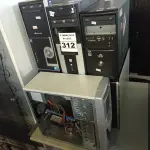 LOTE 312 - 07 CPU’S MARCAS E MODELOS DIVERSOS. (NO ESTADO) ATENÇÃO! FAZER A VISITAÇÃO ANTES DE ARREMATAR, NÃO SABEMOS SE FUNCIONA. LEILÃO NÃO TEM GARANTIA E NEM DEVOLUÇÃO, SUJEITO A POSSÍVEIS AVARIAS VISÍVEIS/OCULTAS E/OU AUSÊNCIA DE COMPONENTES.