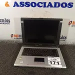 LOTE 171 - 01 NOTEBOOK MARCA ACER. (NO ESTADO) ATENÇÃO! FAZER A VISITAÇÃO ANTES DE ARREMATAR, NÃO SABEMOS SE FUNCIONA. LEILÃO NÃO TEM GARANTIA E NEM DEVOLUÇÃO, SUJEITO A POSSÍVEIS AVARIAS VISÍVEIS/OCULTAS E/OU AUSÊNCIA DE COMPONENTES.