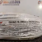 LOTE 220 - 01 ROLO DE CABO FLEXÍVEL 100M 1X2,5MM NA COR BRANCA(NOVO). (NO ESTADO) ATENÇÃO! FAZER A VISITAÇÃO ANTES DE ARREMATAR, NÃO SABEMOS SE FUNCIONA. LEILÃO NÃO TEM GARANTIA E NEM DEVOLUÇÃO, SUJEITO A POSSÍVEIS AVARIAS VISÍVEIS/OCULTAS E/OU AUSÊNCIA DE COMPONENTES.