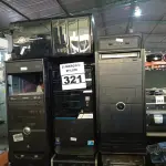 LOTE 321 - 09 CPU’S MARCAS E MODELOS DIVERSOS PARA RETIRADA DE PEÇAS. (NO ESTADO) ATENÇÃO! FAZER A VISITAÇÃO ANTES DE ARREMATAR, NÃO SABEMOS SE FUNCIONA. LEILÃO NÃO TEM GARANTIA E NEM DEVOLUÇÃO, SUJEITO A POSSÍVEIS AVARIAS VISÍVEIS/OCULTAS E/OU AUSÊNCIA DE COMPONENTES.