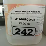 LOTE 242 - 20 LITROS DE ESPUMA HIGIENIZADORA PARA ANTISSEPSIA INSTANTÂNEA DAS MÃOS. (NO ESTADO) ATENÇÃO! FAZER A VISITAÇÃO ANTES DE ARREMATAR, NÃO SABEMOS SE FUNCIONA. LEILÃO NÃO TEM GARANTIA E NEM DEVOLUÇÃO, SUJEITO A POSSÍVEIS AVARIAS VISÍVEIS/OCULTAS E/OU AUSÊNCIA DE COMPONENTES.