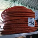 LOTE 406 - 02 ROLOS DE MANGUEIRA CORRUGADA. (NO ESTADO) ATENÇÃO! FAZER A VISITAÇÃO ANTES DE ARREMATAR, NÃO SABEMOS SE FUNCIONA. LEILÃO NÃO TEM GARANTIA E NEM DEVOLUÇÃO, SUJEITO A POSSÍVEIS AVARIAS VISÍVEIS/OCULTAS E/OU AUSÊNCIA DE COMPONENTES.
