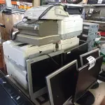 LOTE 219 - 05 IMPRESSORAS, 01 SCANNER, 03 APARELHOS DE FAX E 06 MONITORES MARCAS E MODELOS DIVERSOS PARA RETIRADA DE PEÇAS. (NO ESTADO) ATENÇÃO! FAZER A VISITAÇÃO ANTES DE ARREMATAR, NÃO SABEMOS SE FUNCIONA. LEILÃO NÃO TEM GARANTIA E NEM DEVOLUÇÃO, SUJEITO A POSSÍVEIS AVARIAS VISÍVEIS/OCULTAS E/OU AUSÊNCIA DE COMPONENTES.