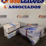 LOTE 179 - 10 MÁSCARAS DE PROTEÇÃO E 05 TERMÔMETROS DIGITAIS. (NO ESTADO) ATENÇÃO! FAZER A VISITAÇÃO ANTES DE ARREMATAR, NÃO SABEMOS SE FUNCIONA. LEILÃO NÃO TEM GARANTIA E NEM DEVOLUÇÃO, SUJEITO A POSSÍVEIS AVARIAS VISÍVEIS/OCULTAS E/OU AUSÊNCIA DE COMPONENTES.