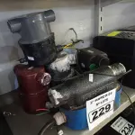 LOTE 229 - 05 AQUECEDORES PARA BANHEIRA DE HIDROMASSAGEM. (NO ESTADO) ATENÇÃO! FAZER A VISITAÇÃO ANTES DE ARREMATAR, NÃO SABEMOS SE FUNCIONA. LEILÃO NÃO TEM GARANTIA E NEM DEVOLUÇÃO, SUJEITO A POSSÍVEIS AVARIAS VISÍVEIS/OCULTAS E/OU AUSÊNCIA DE COMPONENTES.