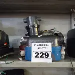 LOTE 229 - 05 AQUECEDORES PARA BANHEIRA DE HIDROMASSAGEM. (NO ESTADO) ATENÇÃO! FAZER A VISITAÇÃO ANTES DE ARREMATAR, NÃO SABEMOS SE FUNCIONA. LEILÃO NÃO TEM GARANTIA E NEM DEVOLUÇÃO, SUJEITO A POSSÍVEIS AVARIAS VISÍVEIS/OCULTAS E/OU AUSÊNCIA DE COMPONENTES.