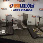 LOTE 388 - 04 NOTEBOOK’S MARCAS E MODELOS DIVERSOS PARA RETIRADA DE PEÇAS. (NO ESTADO) ATENÇÃO! FAZER A VISITAÇÃO ANTES DE ARREMATAR, NÃO SABEMOS SE FUNCIONA. LEILÃO NÃO TEM GARANTIA E NEM DEVOLUÇÃO, SUJEITO A POSSÍVEIS AVARIAS VISÍVEIS/OCULTAS E/OU AUSÊNCIA DE COMPONENTES.