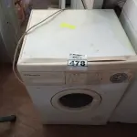 LOTE 478 - 01 LAVADORA DE ROUPAS MARCA ELECTROLUX 220V. (NO ESTADO) ATENÇÃO! FAZER A VISITAÇÃO ANTES DE ARREMATAR, NÃO SABEMOS SE FUNCIONA. LEILÃO NÃO TEM GARANTIA E NEM DEVOLUÇÃO, SUJEITO A POSSÍVEIS AVARIAS VISÍVEIS/OCULTAS E/OU AUSÊNCIA DE COMPONENTES.