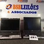 LOTE 281 - 02 NOTEBOOK’S MARCAS E MODELOS DIVERSOS. (NO ESTADO) ATENÇÃO! FAZER A VISITAÇÃO ANTES DE ARREMATAR, NÃO SABEMOS SE FUNCIONA. LEILÃO NÃO TEM GARANTIA E NEM DEVOLUÇÃO, SUJEITO A POSSÍVEIS AVARIAS VISÍVEIS/OCULTAS E/OU AUSÊNCIA DE COMPONENTES.