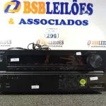 LOTE 299 - 01 RECEIVER ONKYO TX-NR636. (NO ESTADO) ATENÇÃO! FAZER A VISITAÇÃO ANTES DE ARREMATAR, NÃO SABEMOS SE FUNCIONA. LEILÃO NÃO TEM GARANTIA E NEM DEVOLUÇÃO, SUJEITO A POSSÍVEIS AVARIAS VISÍVEIS/OCULTAS E/OU AUSÊNCIA DE COMPONENTES.
