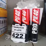 LOTE 422 - 12 TUBOS DE SELANTE ADESIVO PU40. (NO ESTADO) ATENÇÃO! FAZER A VISITAÇÃO ANTES DE ARREMATAR, NÃO SABEMOS SE FUNCIONA. LEILÃO NÃO TEM GARANTIA E NEM DEVOLUÇÃO, SUJEITO A POSSÍVEIS AVARIAS VISÍVEIS/OCULTAS E/OU AUSÊNCIA DE COMPONENTES.