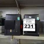 LOTE 231 - 02 RELÓGIOS DE PONTO. (NO ESTADO) ATENÇÃO! FAZER A VISITAÇÃO ANTES DE ARREMATAR, NÃO SABEMOS SE FUNCIONA. LEILÃO NÃO TEM GARANTIA E NEM DEVOLUÇÃO, SUJEITO A POSSÍVEIS AVARIAS VISÍVEIS/OCULTAS E/OU AUSÊNCIA DE COMPONENTES.