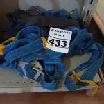 LOTE 433 - 05 CINTOS DE SEGURANÇA NO TRABALHO. (NO ESTADO) ATENÇÃO! FAZER A VISITAÇÃO ANTES DE ARREMATAR, NÃO SABEMOS SE FUNCIONA. LEILÃO NÃO TEM GARANTIA E NEM DEVOLUÇÃO, SUJEITO A POSSÍVEIS AVARIAS VISÍVEIS/OCULTAS E/OU AUSÊNCIA DE COMPONENTES.