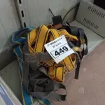 LOTE 449 - 05 CINTOS DE SEGURANÇA NO TRABALHO. (NO ESTADO) ATENÇÃO! FAZER A VISITAÇÃO ANTES DE ARREMATAR, NÃO SABEMOS SE FUNCIONA. LEILÃO NÃO TEM GARANTIA E NEM DEVOLUÇÃO, SUJEITO A POSSÍVEIS AVARIAS VISÍVEIS/OCULTAS E/OU AUSÊNCIA DE COMPONENTES.
