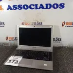 LOTE 173 - 01 NOTEBOOK MARCA SAMSUNG. (NO ESTADO) ATENÇÃO! FAZER A VISITAÇÃO ANTES DE ARREMATAR, NÃO SABEMOS SE FUNCIONA. LEILÃO NÃO TEM GARANTIA E NEM DEVOLUÇÃO, SUJEITO A POSSÍVEIS AVARIAS VISÍVEIS/OCULTAS E/OU AUSÊNCIA DE COMPONENTES.