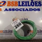 LOTE 260 - 01 ROLO DE CABO FLEXÍVEL 100M 1X2,5MM NA COR VERDE(NOVO). (NO ESTADO) ATENÇÃO! FAZER A VISITAÇÃO ANTES DE ARREMATAR, NÃO SABEMOS SE FUNCIONA. LEILÃO NÃO TEM GARANTIA E NEM DEVOLUÇÃO, SUJEITO A POSSÍVEIS AVARIAS VISÍVEIS/OCULTAS E/OU AUSÊNCIA DE COMPONENTES.