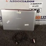 LOTE 276 - 01 TABLET SAMSUNG TAB2 TELA 10.1” COM CABO. (NO ESTADO) ATENÇÃO! FAZER A VISITAÇÃO ANTES DE ARREMATAR, NÃO SABEMOS SE FUNCIONA. LEILÃO NÃO TEM GARANTIA E NEM DEVOLUÇÃO, SUJEITO A POSSÍVEIS AVARIAS VISÍVEIS/OCULTAS E/OU AUSÊNCIA DE COMPONENTES.