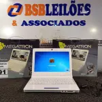 LOTE 291 - 02 MINIS NOTEBOOK MEGATRON. (NO ESTADO) ATENÇÃO! FAZER A VISITAÇÃO ANTES DE ARREMATAR, NÃO SABEMOS SE FUNCIONA. LEILÃO NÃO TEM GARANTIA E NEM DEVOLUÇÃO, SUJEITO A POSSÍVEIS AVARIAS VISÍVEIS/OCULTAS E/OU AUSÊNCIA DE COMPONENTES.