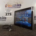 LOTE 279 - 01 TABLET SAMSUNG TAB2 TELA 10.1” COM CABO. (NO ESTADO) ATENÇÃO! FAZER A VISITAÇÃO ANTES DE ARREMATAR, NÃO SABEMOS SE FUNCIONA. LEILÃO NÃO TEM GARANTIA E NEM DEVOLUÇÃO, SUJEITO A POSSÍVEIS AVARIAS VISÍVEIS/OCULTAS E/OU AUSÊNCIA DE COMPONENTES.